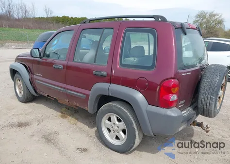 2003 Jeep Liberty Sport from USA, damaged, VIN 1J4GL48K13W678903